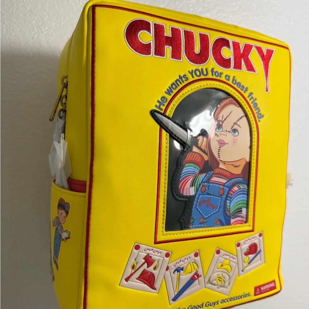 Chucky Yellow Backpack - Picture 2 of 4